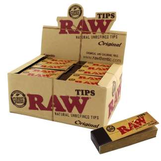 RAW Original Tips - 50 Booklets per Display Box