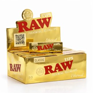RAW Ethereal Classic Rolling Tips - 50 Tips per Box